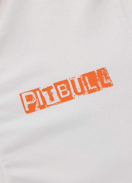 Bluza rozpinana z kapturem PIT BULL "BLACKY" - off-white