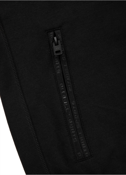 Bluza rozpinana PIT BULL "Thelborn" z kapturem '21 - czarna