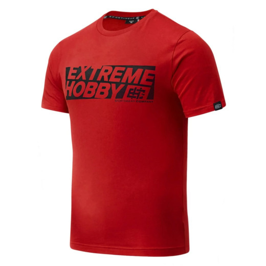 Koszulka T-shirt męski Extreme Hobby "BLOCK 2026" - czerwony