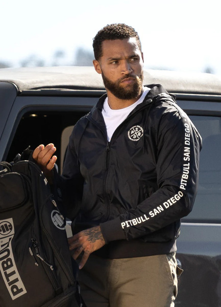 Kurtka przejściowa PIT BULL "Athletic Tape" - czarna