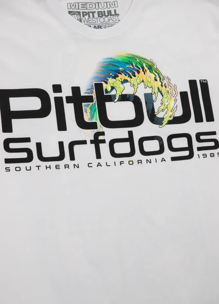 PIT BULL &quot;CAMINO&quot; men&#39;s t-shirt - white