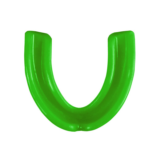 Octagon gel mouthguard &quot;JAWS&quot; single - white / green