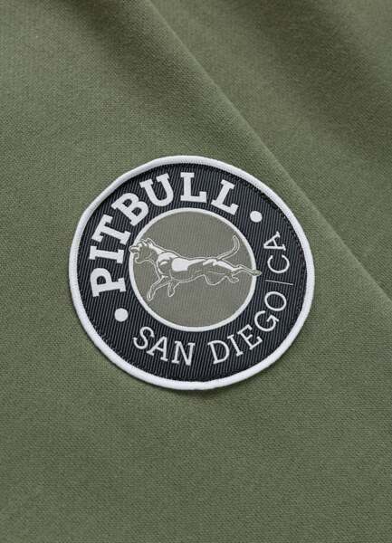 PIT BULL "Norton" Men's Hoodie - Olive