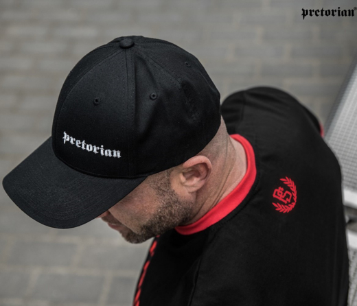 Koszulka Pretorian Ringer "Back to classic" - czarno/czerwona