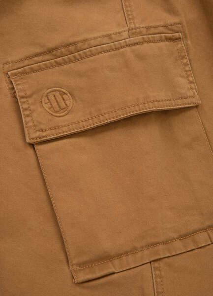 Szorty męskie bojówki PIT BULL "SCOTT" - miodowy