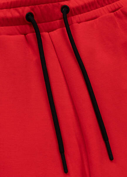 Spodnie dresowe PIT BULL "DOGWOOD POCKET" - czerwony