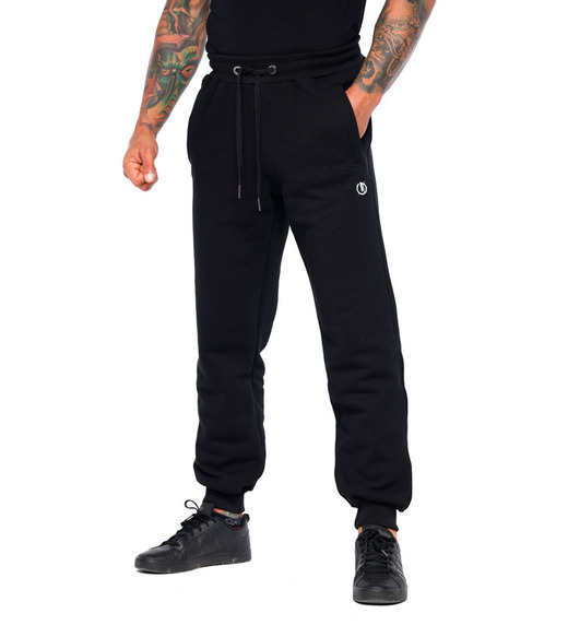 Spodnie dresowe Octagon Small logo black