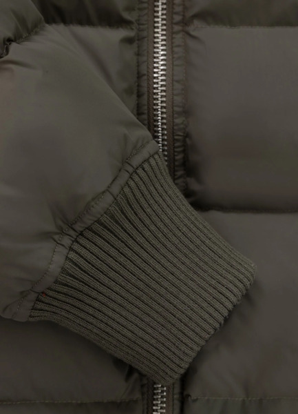 Kurtka zimowa męska z kapturem PIT BULL "GOPHER" - oliwkowy