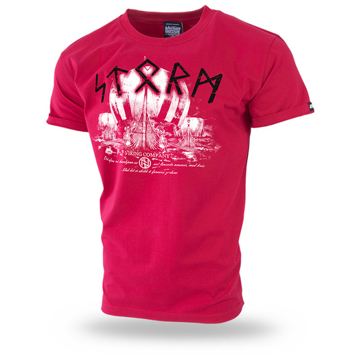 T-shirt Dobermans Aggressive &quot;INVASION&quot; TS146 - red