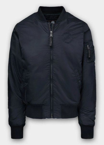 PIT BULL "HACKET" transitional bomber jacket - dark navy blue