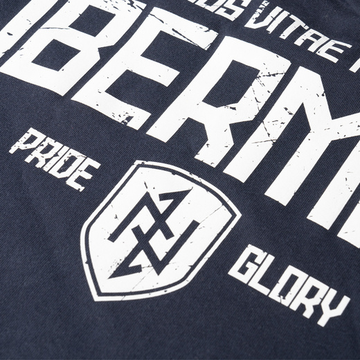 Longsleeve Dobermans Aggressive "PRIDE GLORY" LS285" - granatowy