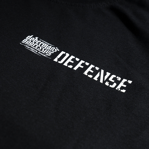 Koszulka T-shirt Dobermans Aggressive "DOBERMAN'S DEFENSE TS422" - biała