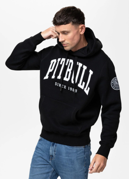 PIT BULL &quot;NORTON&quot; Men&#39;s Hoodie - Black