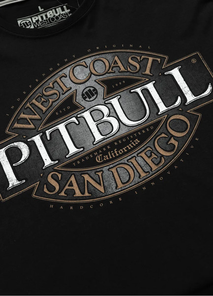 PIT BULL &quot;TOMMY GUN&quot; Men&#39;s T-Shirt - Black