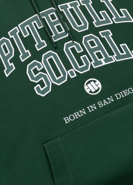 PIT BULL "SO CAL" Men's Hoodie - Green