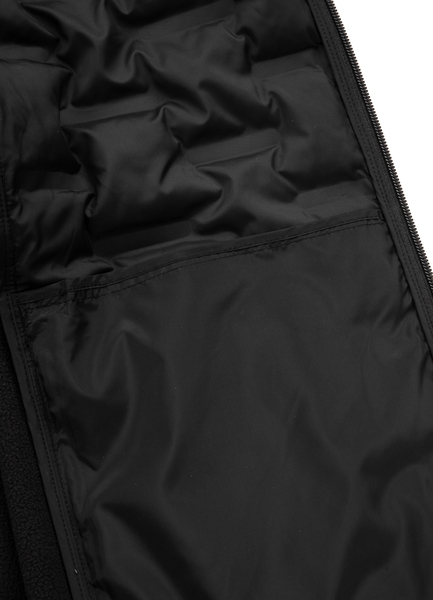Kurtka wiosenna z kapturem PIT BULL "Roxton" - all black camo