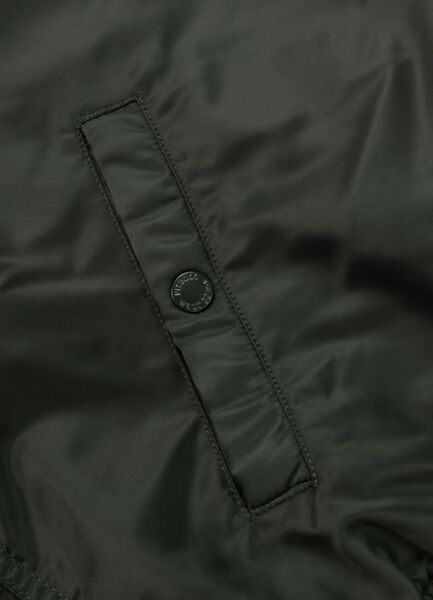 PIT BULL "HACKET" transitional bomber jacket - dark green