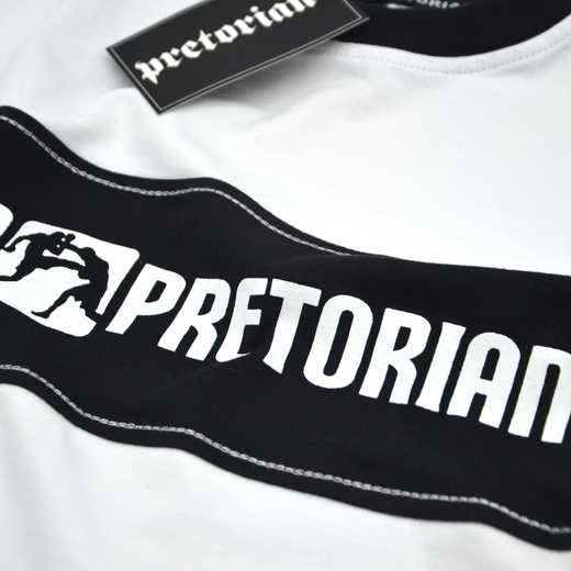 T-shirt Pretorian "Fight Division" - white