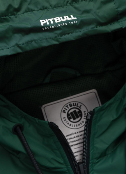 Kurtka przejściowa PIT BULL "Athletic Tape" - zielony