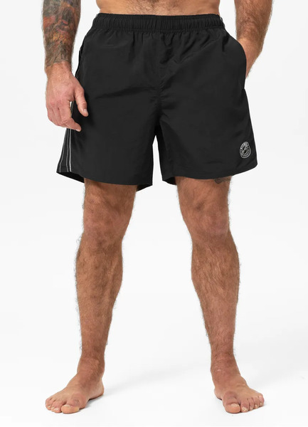 Szorty kąpielowe męskie PIT BULL "CROWNHILL" - czarne