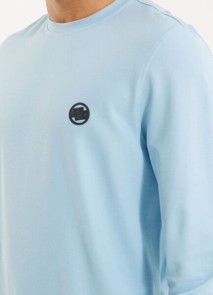 PIT BULL "Pique Rockey" Longsleeve - Blue