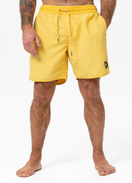 PIT BULL &quot;BALFOUR&quot; men&#39;s swimming shorts - yellow