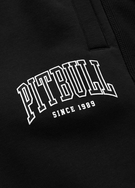 PIT BULL "BADGER" Men's Sweat Shorts - Black