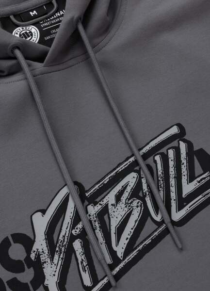 Bluza z kapturem PIT BULL "MC" - grafitowy