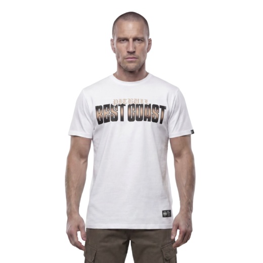 PIT BULL "BEST COAST" Men's T-Shirt - White