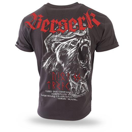 Koszulka T-shirt Dobermans Aggressive "BERSERK" TS133 - brązowa