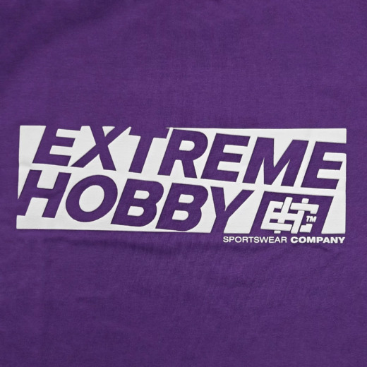 Koszulka T-shirt męski Extreme Hobby "BLOCK 2026" - fioletowy