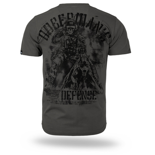 Koszulka T-shirt Dobermans Aggressive "DOBERMAN'S DEFENSE TS422" - khaki