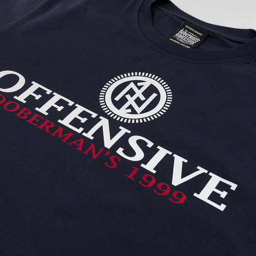 Koszulka T-shirt Dobermans Aggressive "OFFENSIVE 99 TS402" - czerwona