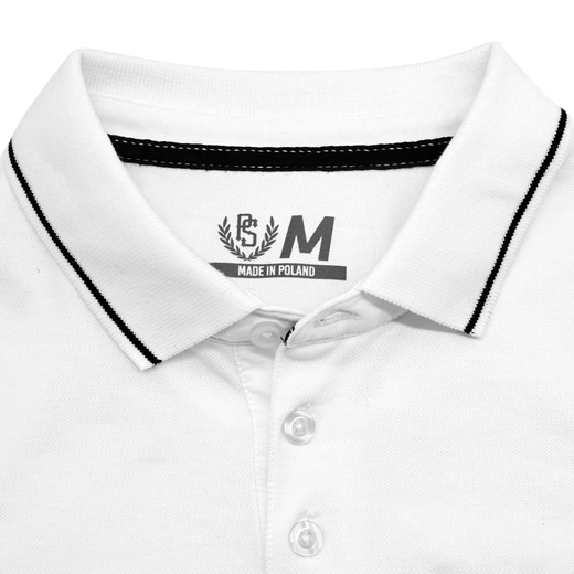 Koszulka polo Pretorian Line "Logo" - biała