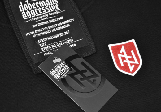 Bluza  Dobermans Aggressive "Viking Company BC130" - czarna