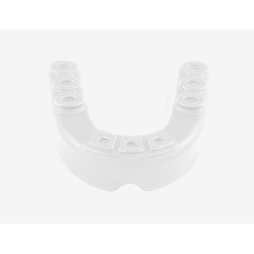 StormCloud single jaw mouthguard - white / yellow