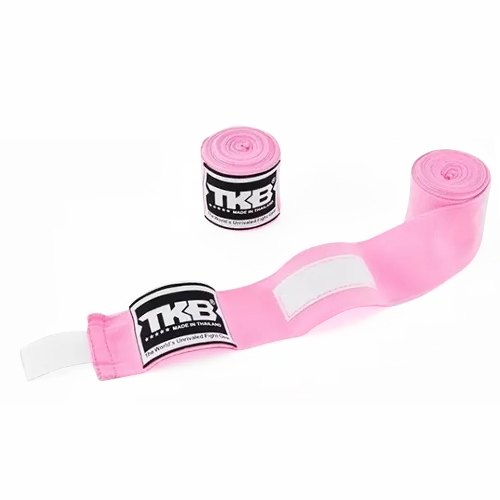 Bandaż bokserski elastyczne owijki na dłonie TOP KING TKHWR-01-PK-01 (pink) 4M 