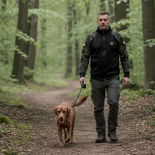 Aquila "Orzel" Camo zip up hoodie