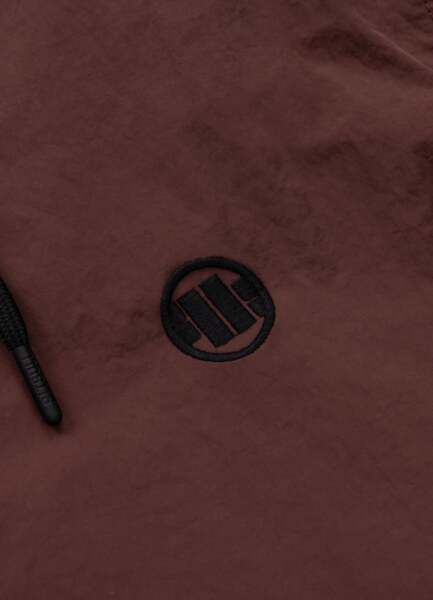 Kurtka męska przejściowa z kapturem PIT BULL "STEIN" - bordowy