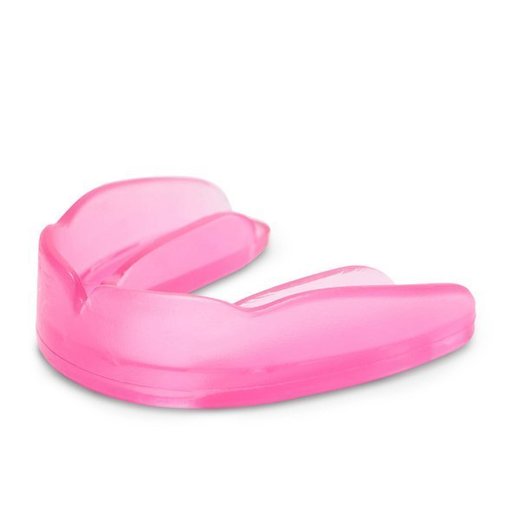 Leone "BASIC" single mouthguard - pink