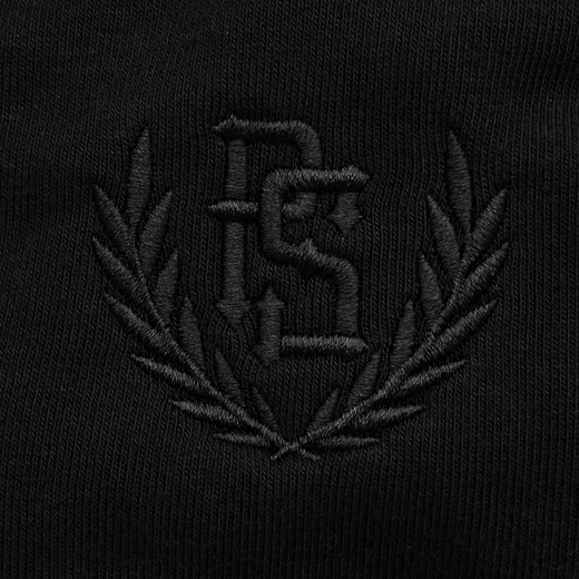 Spodenki bawełniane Pretorian "Black PS" - czarne