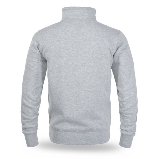 Dobermans Aggressive "CLASSIC TEE BCZ397E" Zip-Up Sweatshirt - Gray