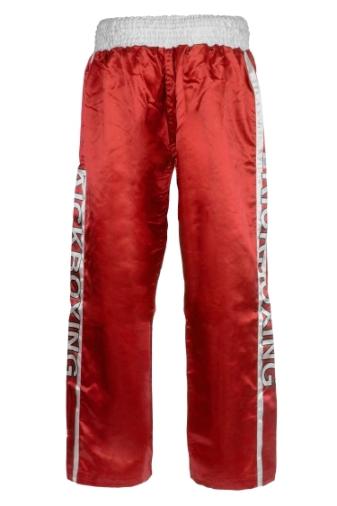 Spodnie sportowe długie SKBP-100W  (WAKO APPROVED) - czerwone