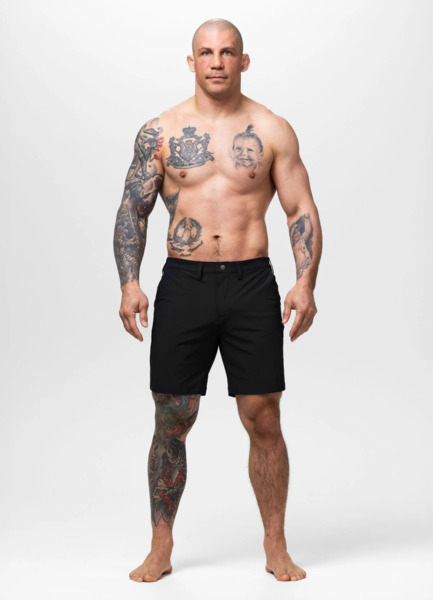 PIT BULL "HAMMOND" men's swimming shorts - black