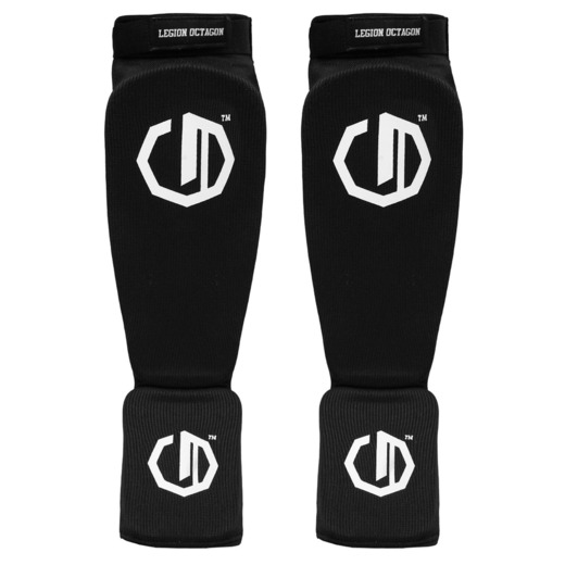 Ochraniacze Legion Octagon piszczel/stopa Basic - black