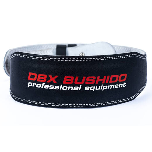 Pas kulturystyczny ze skóry Bushido DBX-WB-3