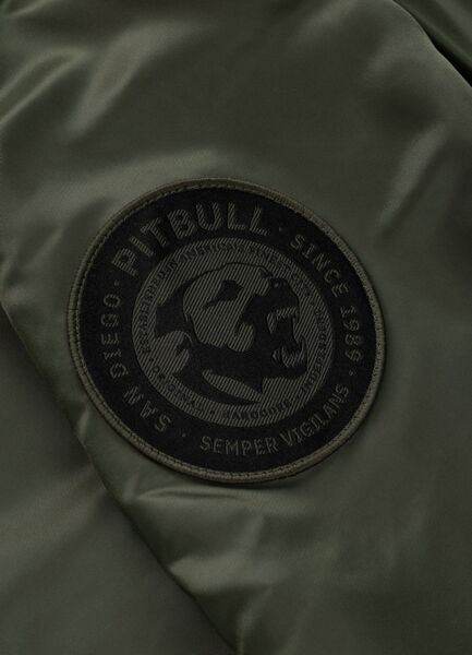 Kurtka bomberka przejściowa PIT BULL "MA-1 AKRON" - oliwkowy