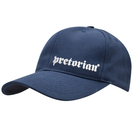 Czapka z daszkiem Pretorian "Logo 3D White" - granatowa