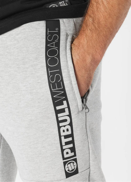Spodnie dresowe PIT BULL "New Hilltop" - szare
