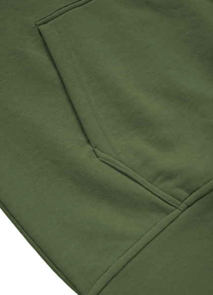 PIT BULL Hoodie "Vintage Boxing" '22 - olive